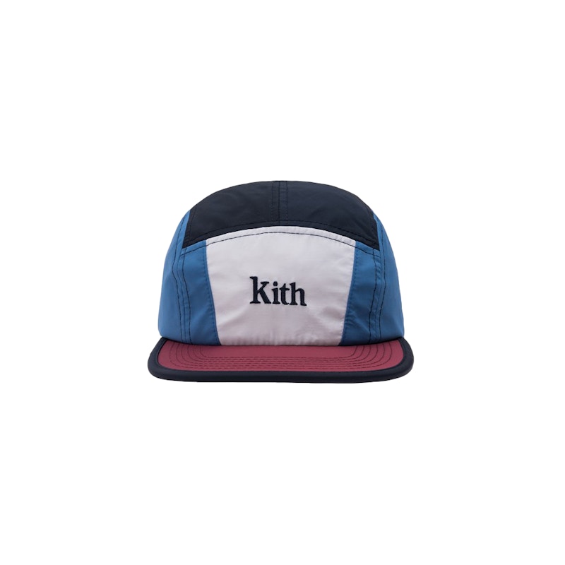 Kith Camper Panel Cap Navy/Light Blue