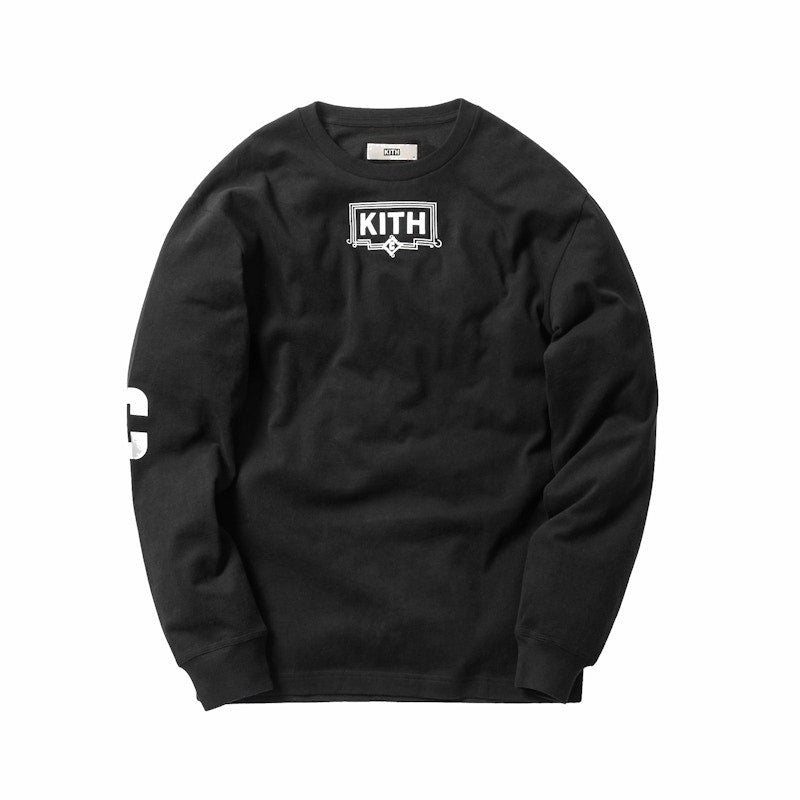Kith Carbone LS Tee Black