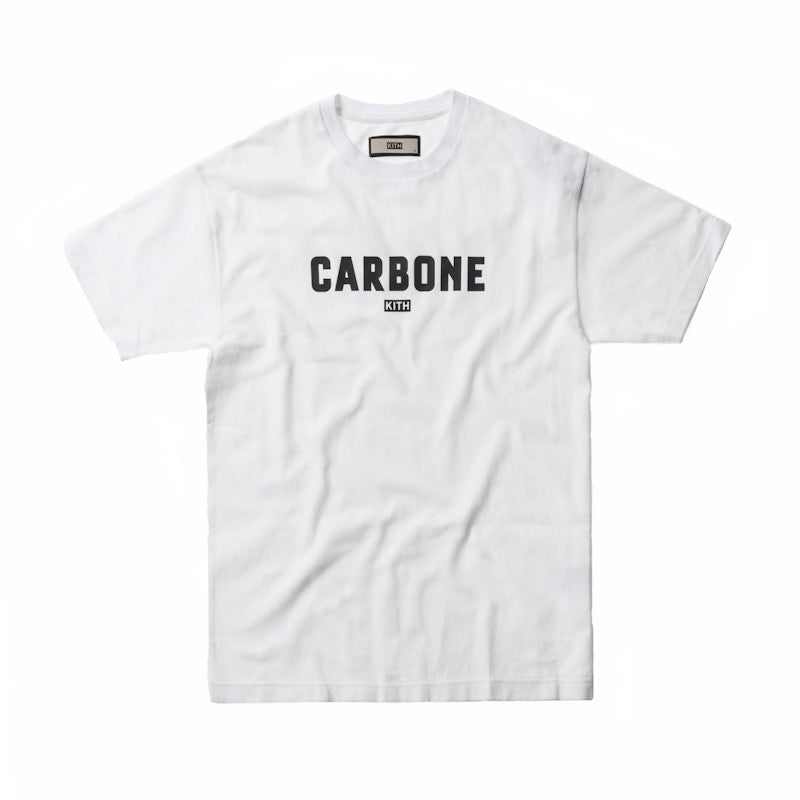 Kith Carbone Logo Tee White