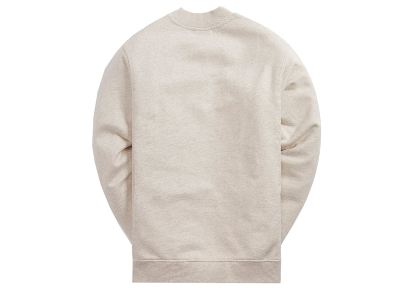 Kith Carlisle Mockneck Sweatshirt Heather Oatmeal