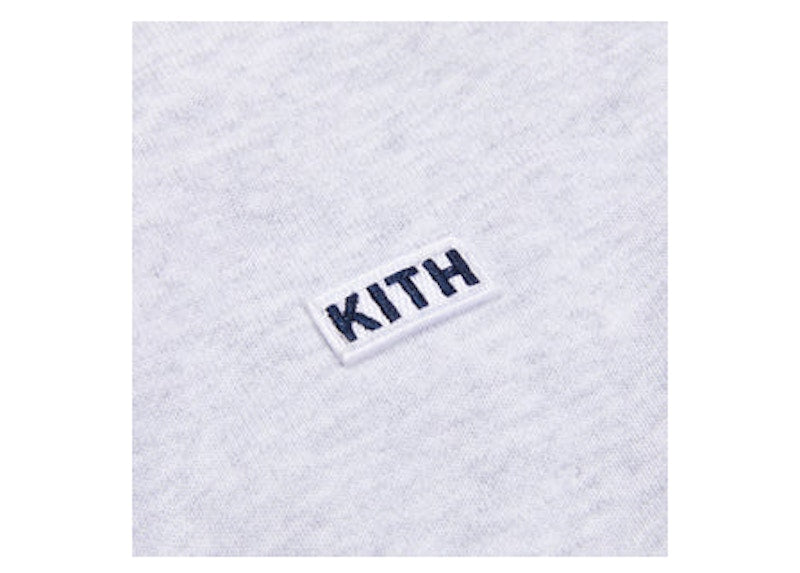 Kith Carlisle Mockneck Sweatshirt Light Heather Grey