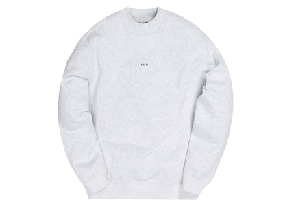 Kith Carlisle Mockneck Sweatshirt Light Heather Grey