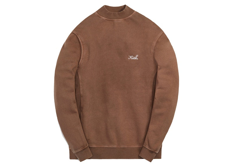 Kith Carlisle Mockneck Sweatshirt Sandalwood