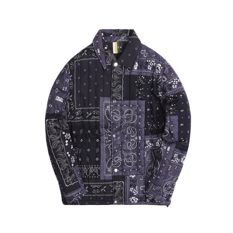 Kith Carmine Coaches Jacket Black