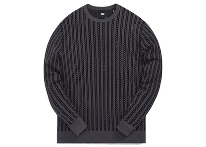 Kith Chain Link Tilden Sweater Shadow