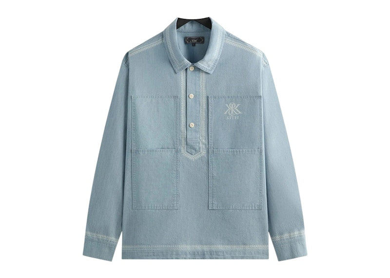 Kith Chambray Paterson Shirt Light Indigo