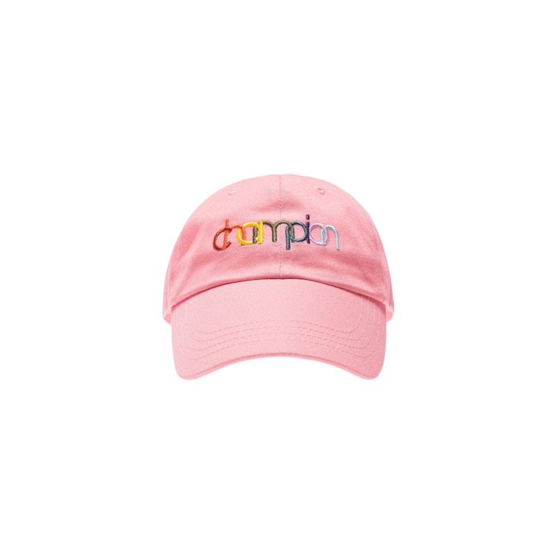 Kith Champion Double Logo Hat Pink