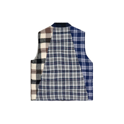 Kith Charlton Reversible Quilted Vest Blue/Multi