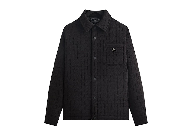 Kith Check Quilt Brixton Shirt Jacket Black
