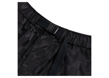 Kith Checkered Satin Davon Pant Black
