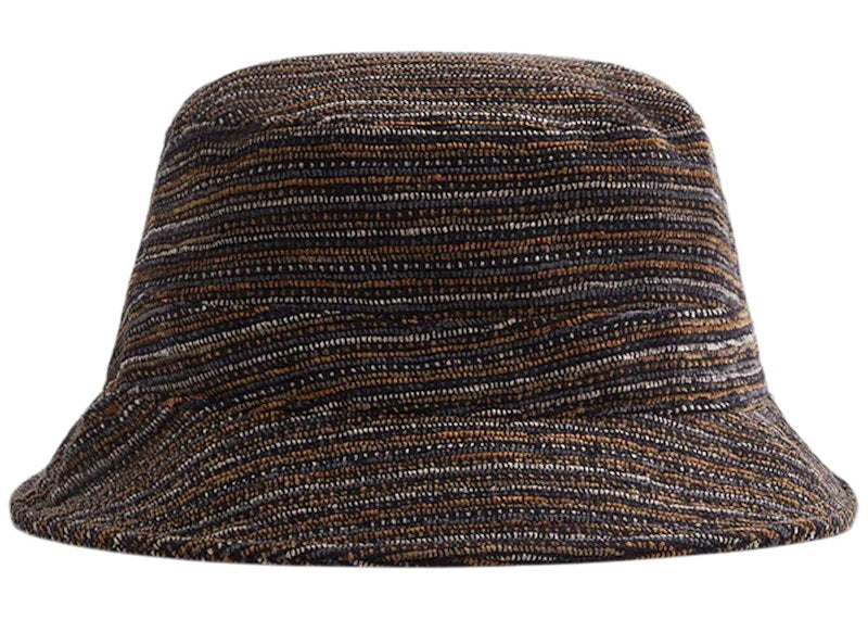 Kith Chenille Stripe Script Bucket Hat Ink