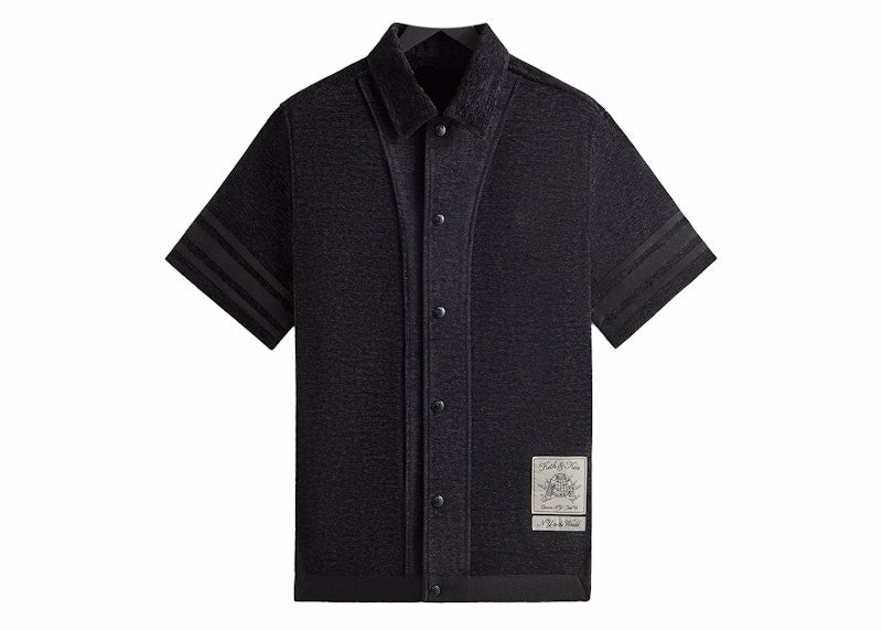 Kith Chenille Woodpoint Shirt Black