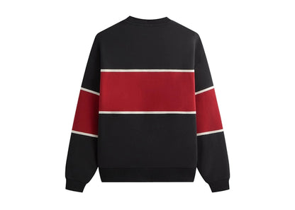 Kith Chicago Panelled Nelson Crewneck Black