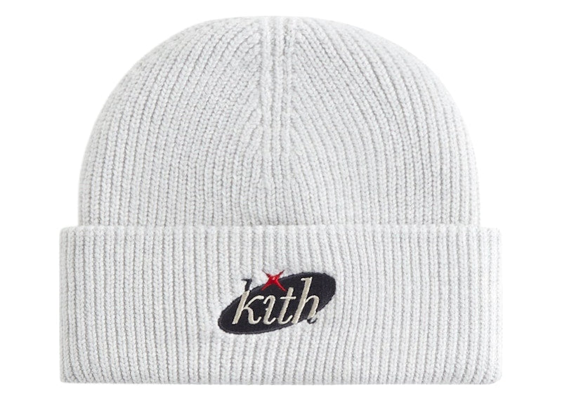 Kith Chunky Cotton Mia Beanie Light Heather Grey