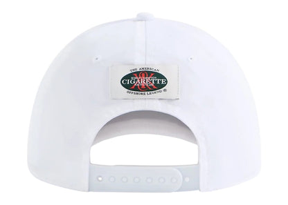 Kith Cigarette Wrinkle Nylon Bay Speed Low Pinch Crown Snapback White