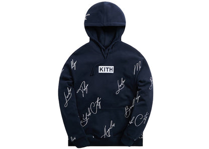 Kith City Script Hoodie Nocturnal