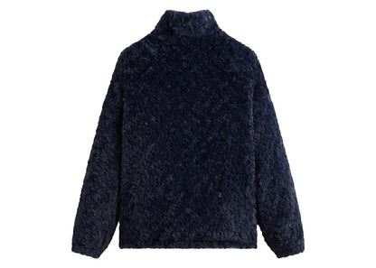Kith Claremont Shaggy Sherpa Quarter Zip Nocturnal