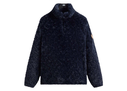 Kith Claremont Shaggy Sherpa Quarter Zip Nocturnal
