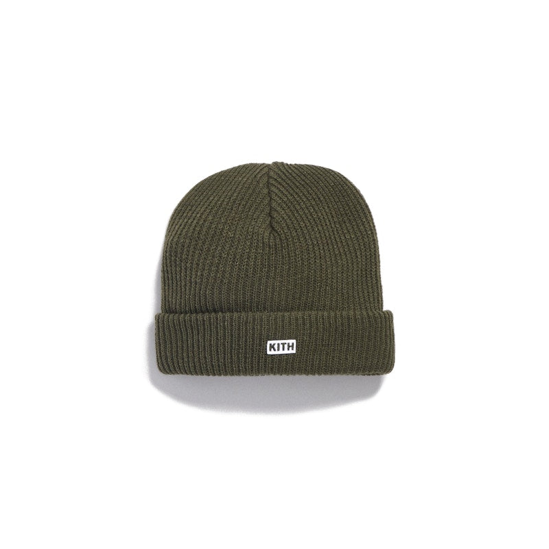 Kith Classic Beanie Olive