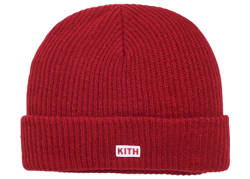 Kith Classic Beanie Scarlet