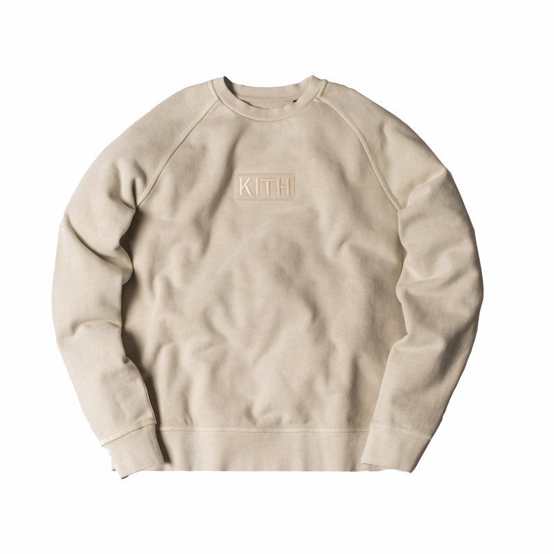 Kith Classic Logo Crewneck Sand