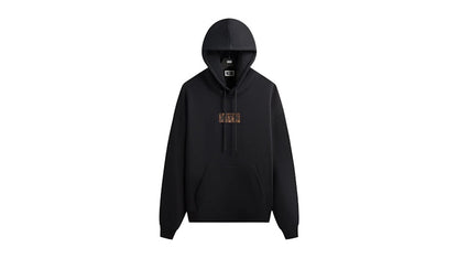 Kith Classic Logo Leopard Applique Nelson Hoodie (SS26) Black
