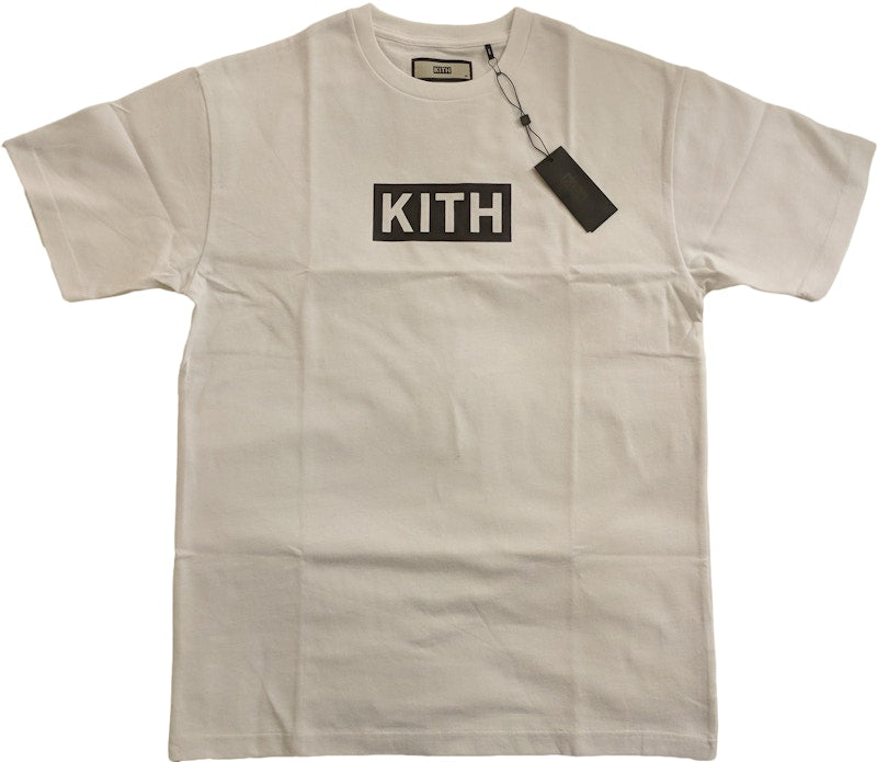 Kith Classic Logo Tee White/Black