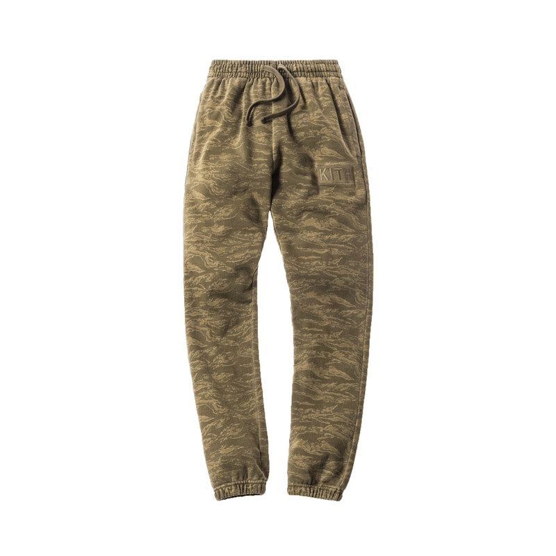 Kith Classic Logo Williams Sweatpant Tiger Camo