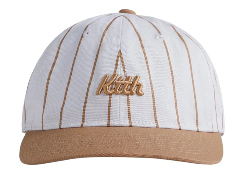 Kith Classic Script Pinstripe Hat Tuscan