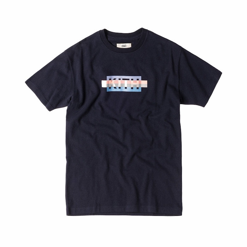 Kith Classic Strike Logo Tee Navy