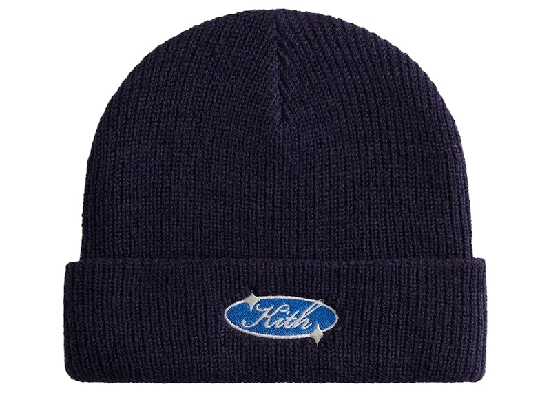 Kith Clean Script Acrylic Beanie Nocturnal