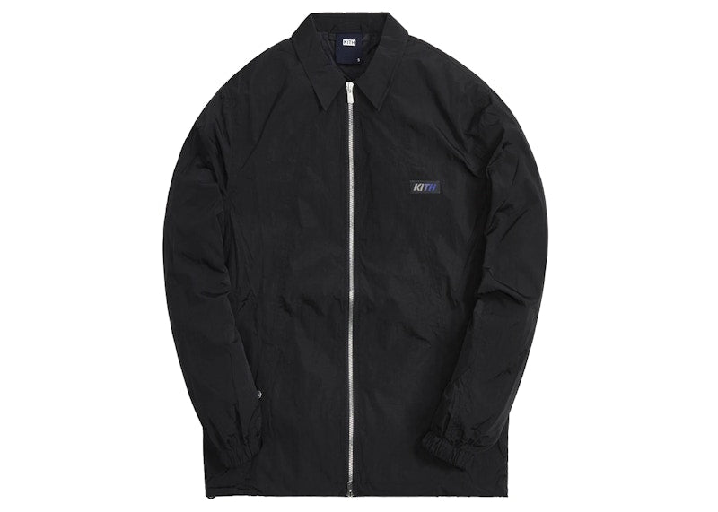 Kith Coaches Wrinkle Nylon Jacket Moonless Night