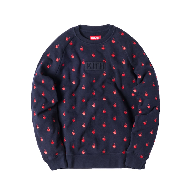 Kith Coca Cola Cherries Crewneck Navy