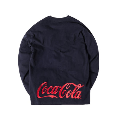 Kith Coca Cola Enjoy LS Tee Navy