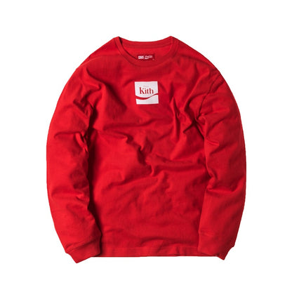 Kith Coca Cola Enjoy LS Tee Red
