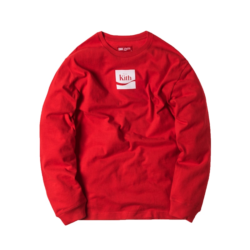Kith Coca Cola Enjoy LS Tee Red