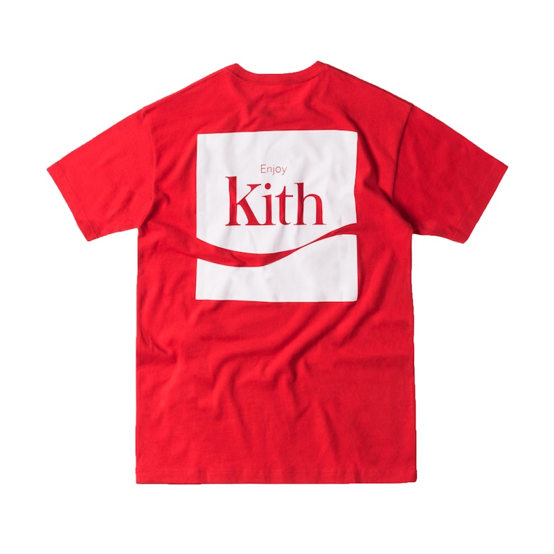 Kith Coca Cola Enjoy Tee Red
