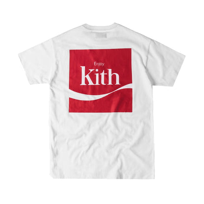 Kith Coca Cola Enjoy Tee White