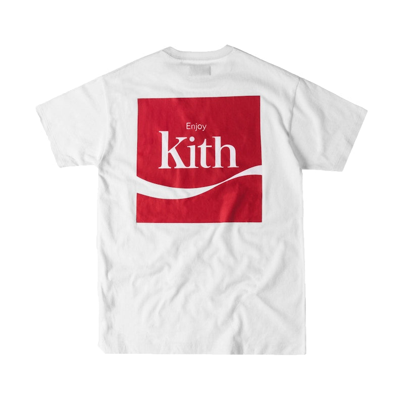 Kith Coca Cola Enjoy Tee White