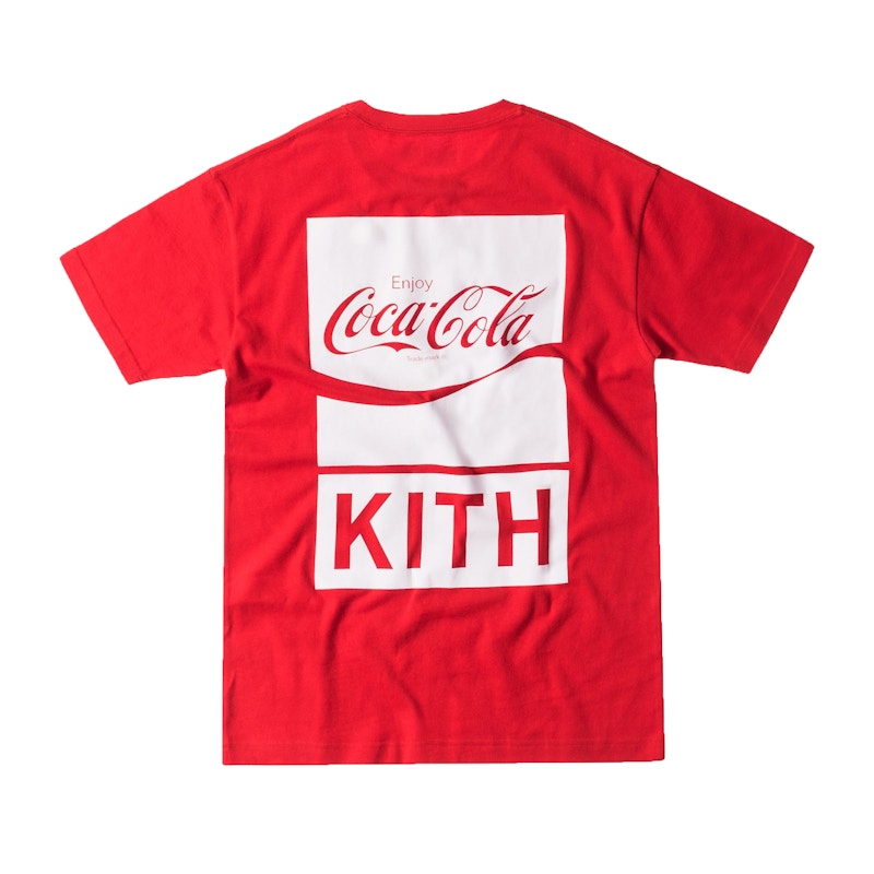 Kith Coca Cola the Real Thing Tee Red
