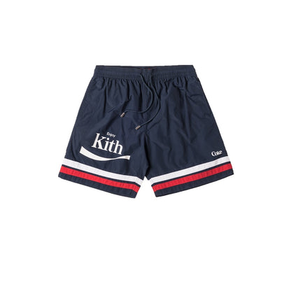 Kith Coca Cola Tilden Swim Trunk Navy