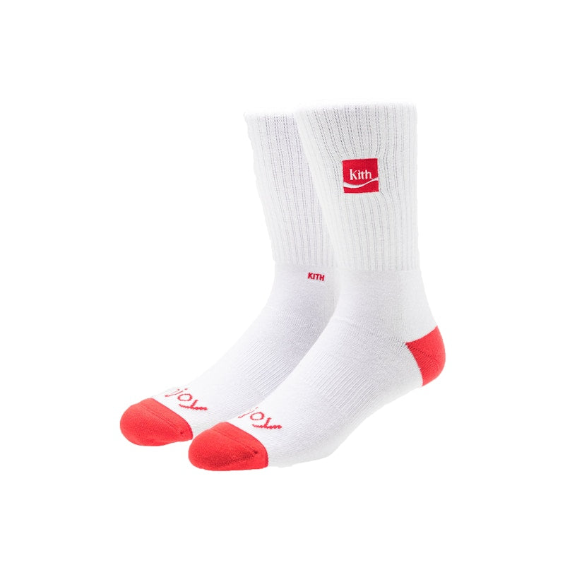 Kith Coca Cola x Stance Crew Sock White
