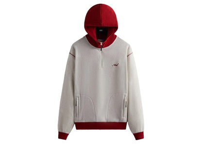 Kith Coleman Quarter Zip Hoodie Oatmeal