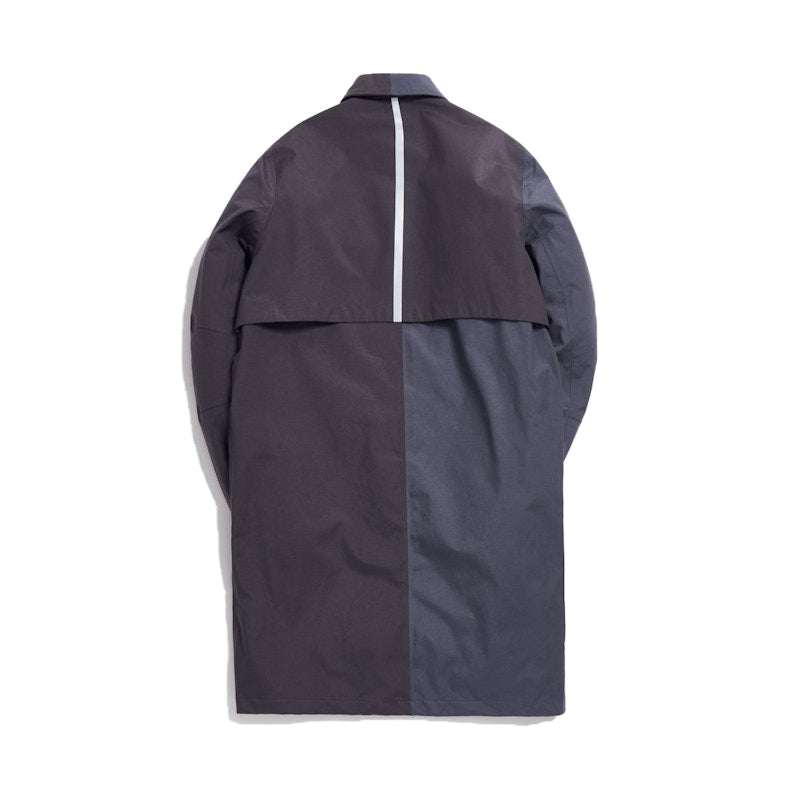 Kith Color Blocked Mac Coat Shark