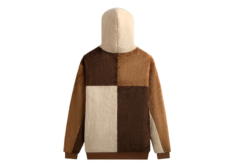 Kith Color-Blocked Plush Hoodie Curb