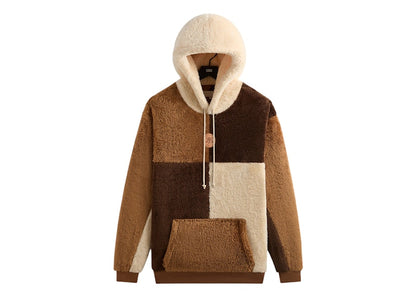 Kith Color-Blocked Plush Hoodie Curb