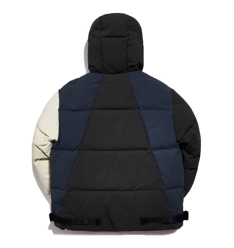 Kith Color Blocked Puffer Jacket Battleship