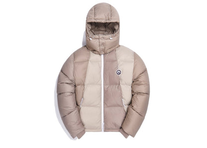 Kith Colorblocked Midi Puffer Cinder/Multi
