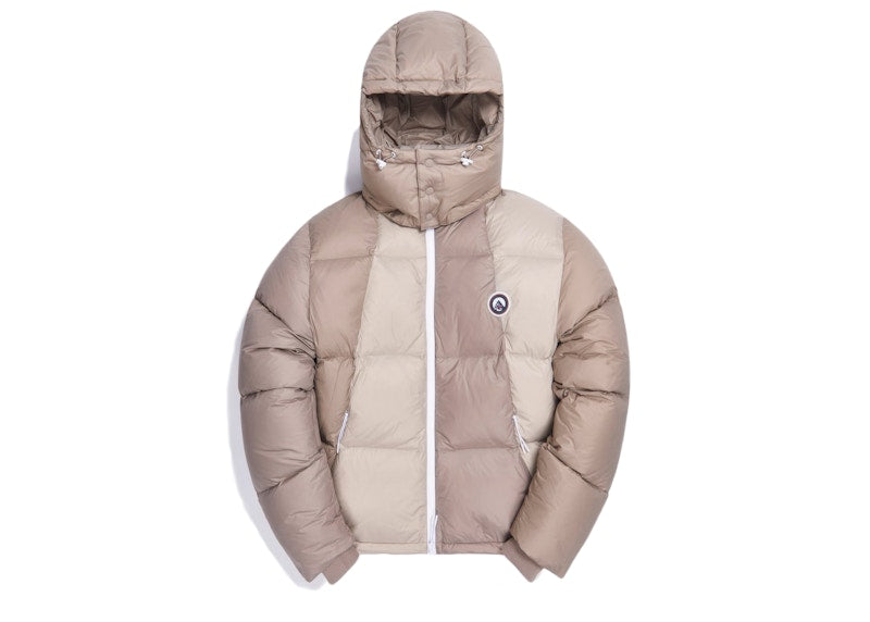 Kith Colorblocked Midi Puffer Cinder/Multi