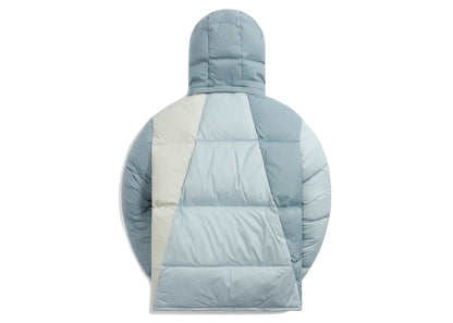Kith Colorblocked Midi Puffer Mist